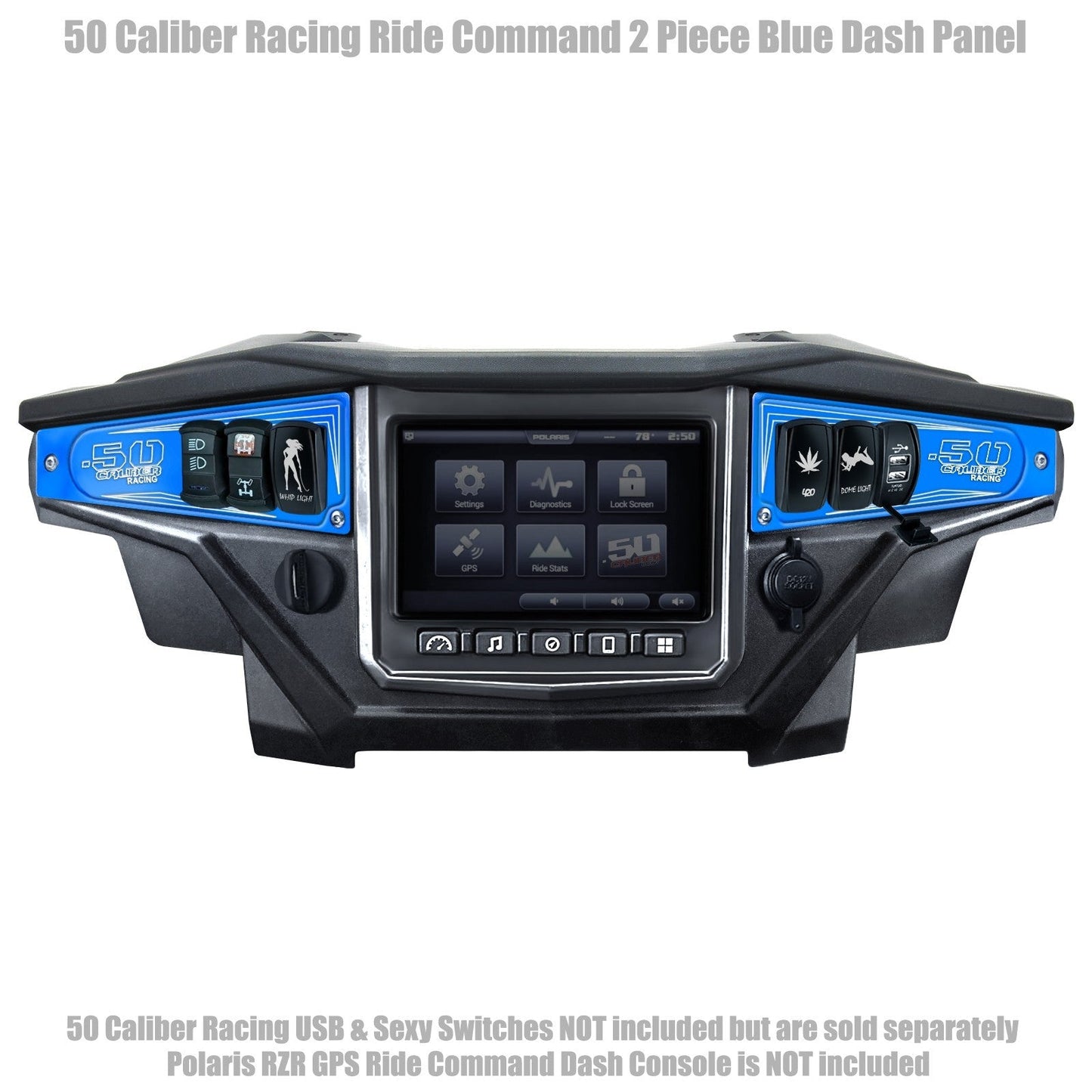 Ride Command XP1000 6 Switch Dash Panel