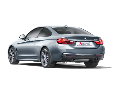 Akrapovic 16-17 BMW 340i (F30 F31) Evolution Line Cat Back (SS) w/ Carbon Tips (Req. Link Pipe) MTP-BM/SS/2H