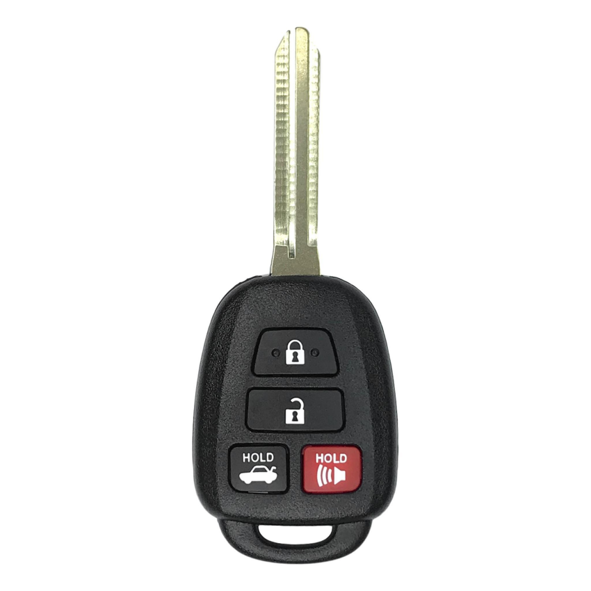 2016-2017 Toyota 86 4 Button Remote Head Key For HYQ12BEL / G Chip