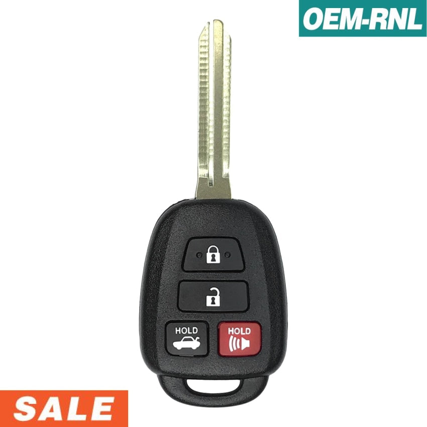 Toyota Scion 2012-2017 OEM 4 Button Remote Head Key HYQ12BDM/HYQ12BEL G Chip