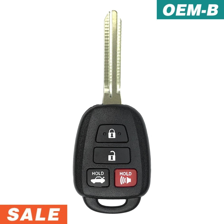 Toyota Scion 2012-2017 OEM 4 Button Remote Head Key HYQ12BDM/HYQ12BEL G Chip