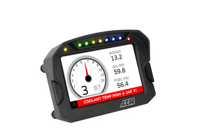 AEM CD-5G Carbon Digital Dash Display w/ Interal 10Hz GPS & Antenna 30-5602