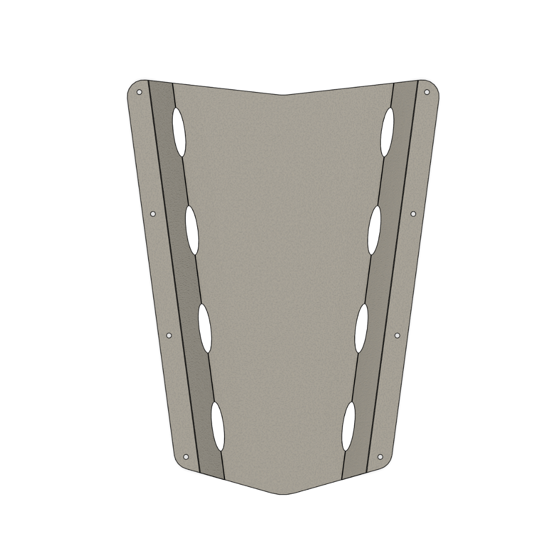 Diamond Series Hood Vent for Jeep CJ - Slots