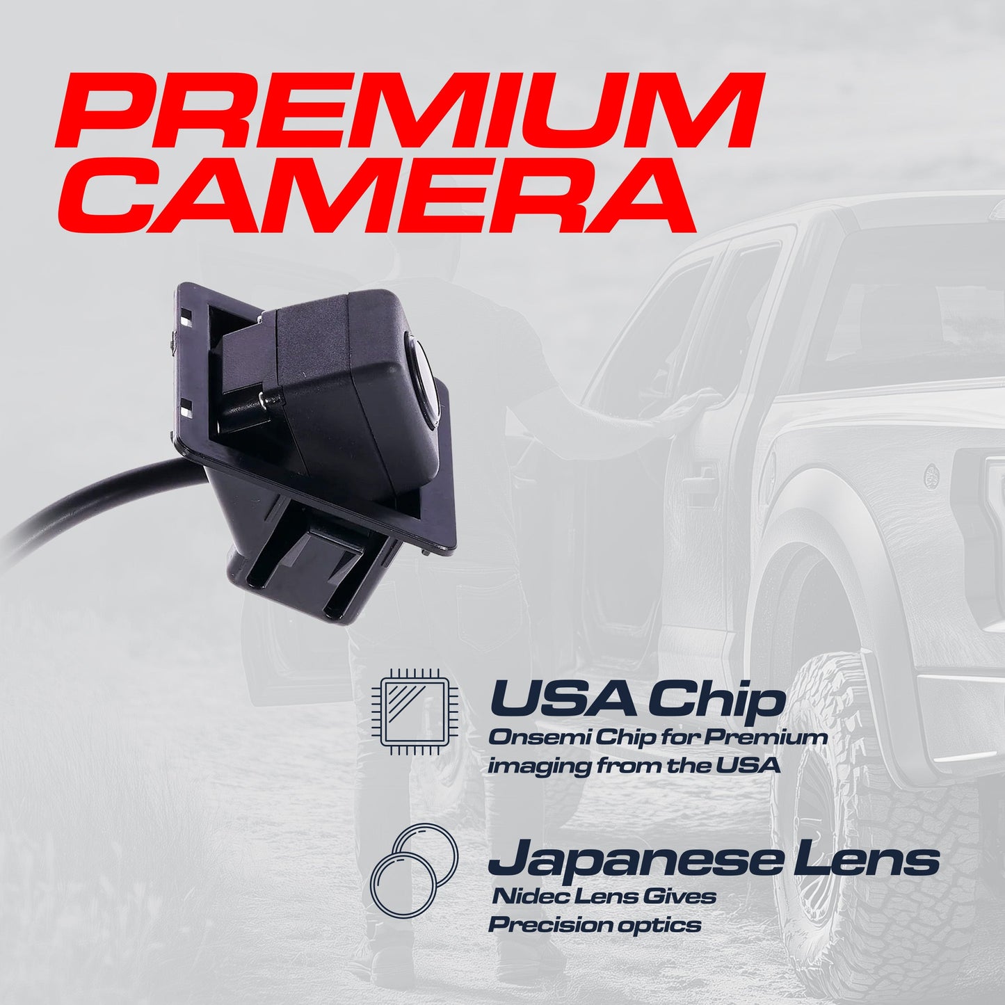 Chevrolet Volt (2016-2017) OEM Replacement Backup Camera OE Part # 23320691, 23443953