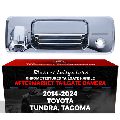 Toyota Tundra (2014-2024) Chrome Replacement Tailgate Handle with Backup Camera