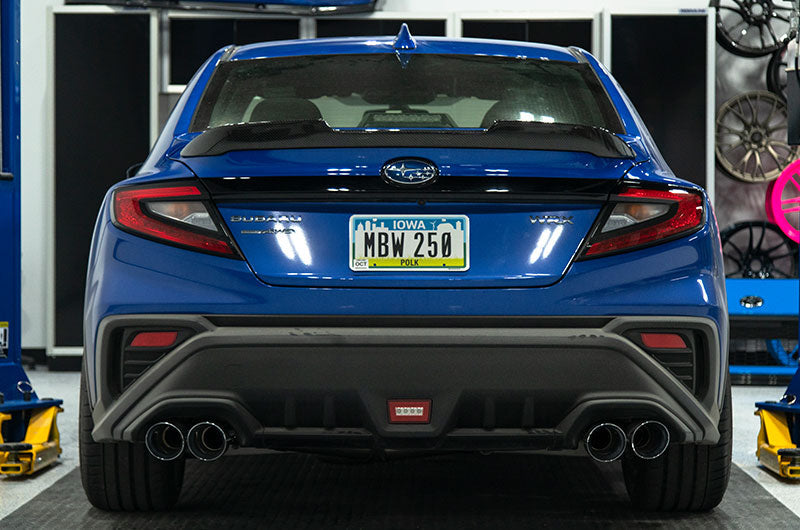 OLM Carbon Fiber Low Profile Trunk Spoiler - 2022-2026 WRX