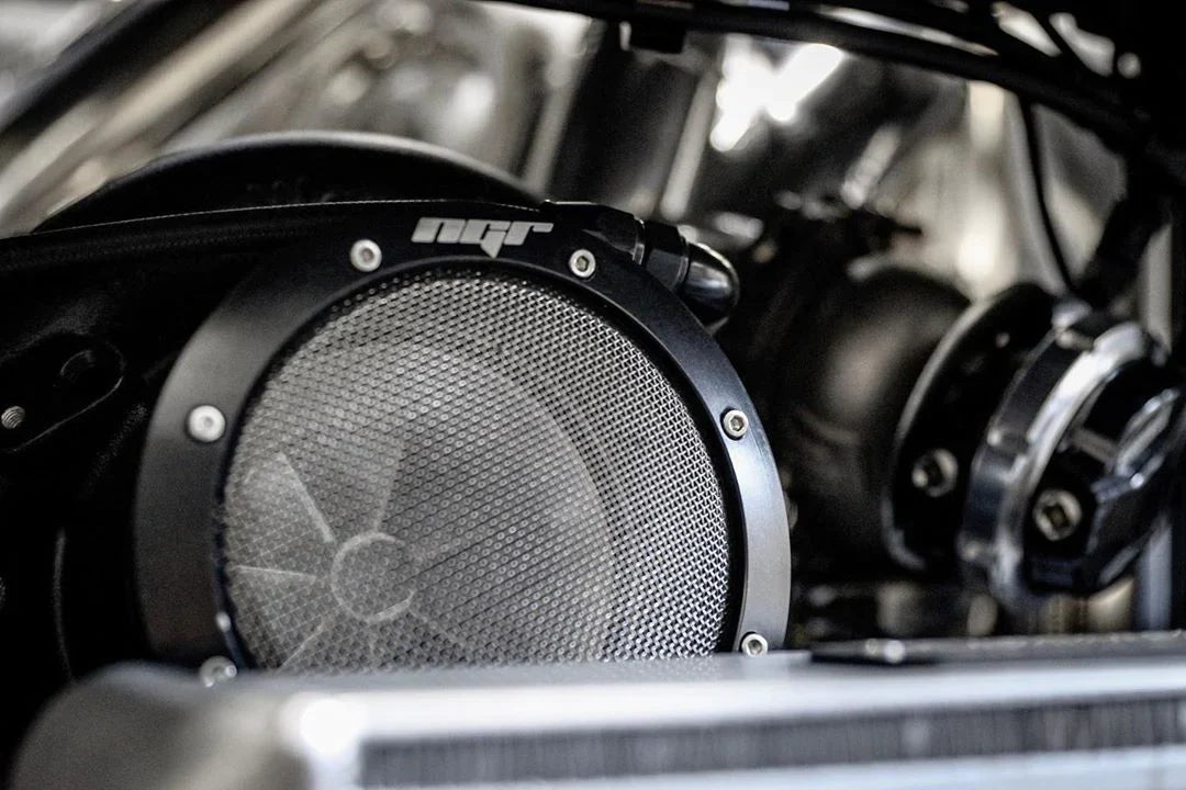 NGR Turbo Filter Replacement Cap - Black (Fits 5in/4.5in Turbo Filters)