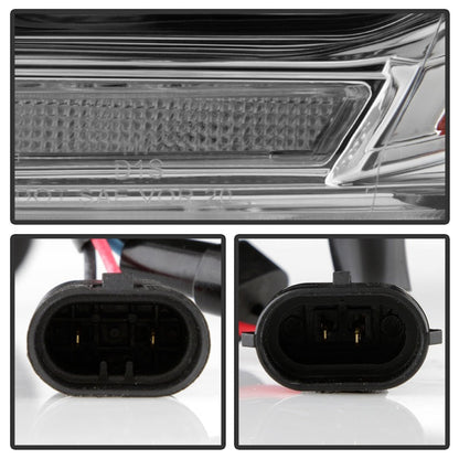 Spyder Dodge Durango 11-13 Halogen Model Only Projector Headlights - Chrome PRO-YD-DDU11SI-C 5088277