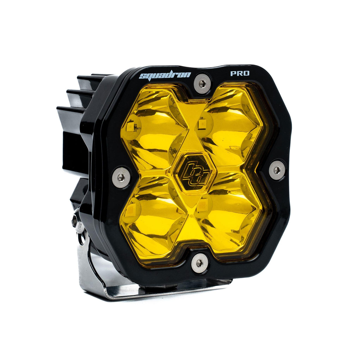 Squadron 2.0 Pro Black LED Auxiliary Light Pod Universal Baja Amber Spot