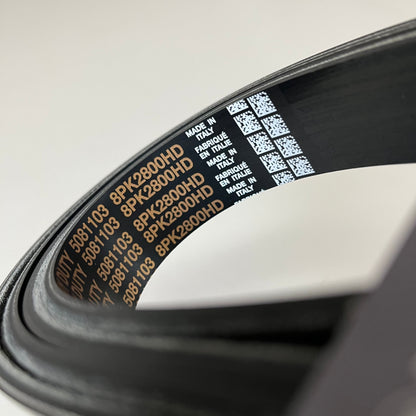 DAYCO Standard Straight Poly Rib Belt 1.10"Top Width 110.25" Effective L 5081103