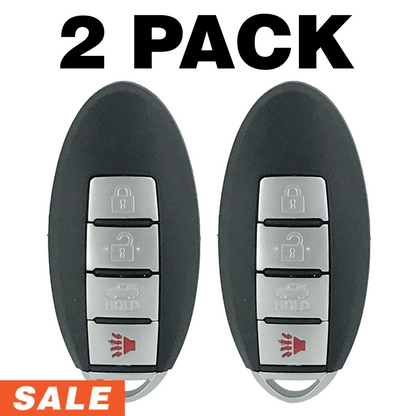 Nissan Altima Maxima 2013-2016 4 Button Remote KR5S180144014 (2 Pack)