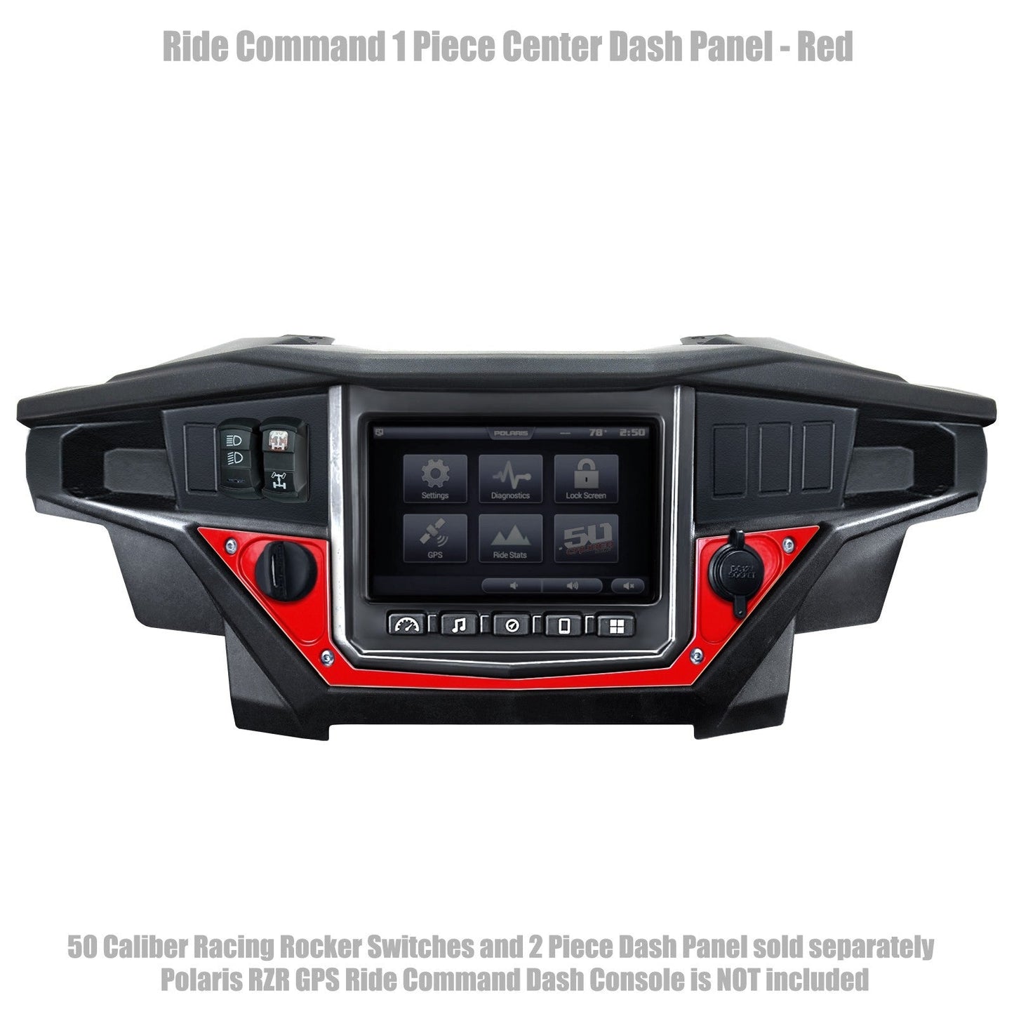 Ride Command XP1000 1 Piece Dash Panel