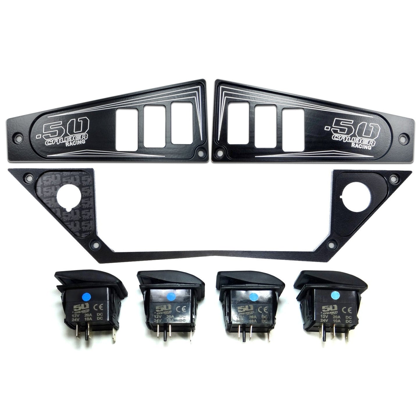 Ride Command XP1000 6 Switch Dash Panel