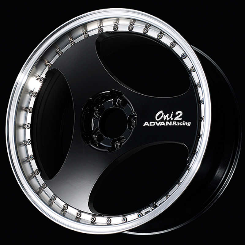 Advan ONI2 Progressive 20x9.5 / +25 Offset / 5x114.3 / 73mm Bore / Machining and Racing Gloss Black YAYP0J25EBF
