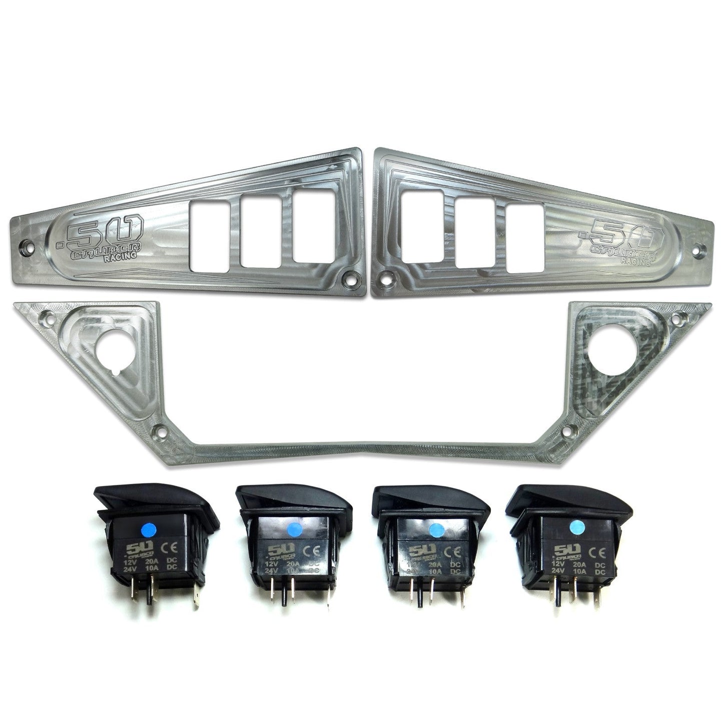 Ride Command XP1000 6 Switch Dash Panel
