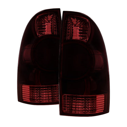SPYDER Xtune Toyota Tacoma 05-08 OEM Style Tail Lights Red Smoked ALT-JH-TTA05-OE-RSM 9034275