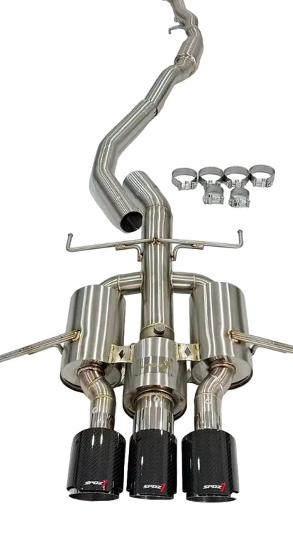 SPDZ1 Honda FL5 Full Catback Exhaust 22-present Civic Type R