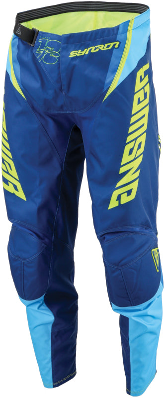 Answer 24 Syncron Envenom Pants Blue/Hyper Acid Size - 38 442441