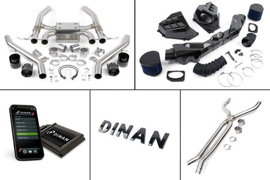 Dinan G8x M3/M4 Foundation Package (F1) Dinan PCU / Gloss Intake / Black Exhaust / X-Pipe