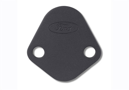 Ford Fuel Pump Block-Off Plate Black w/Ford Logo FRD302-291