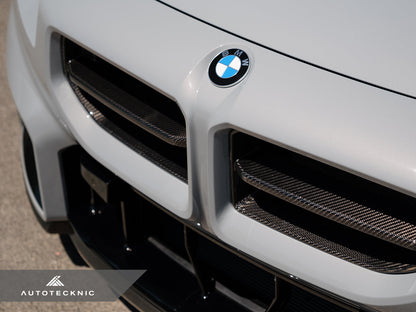 AutoTecknic Gloss Black Motorsport Front Grille - BMW G87 M2