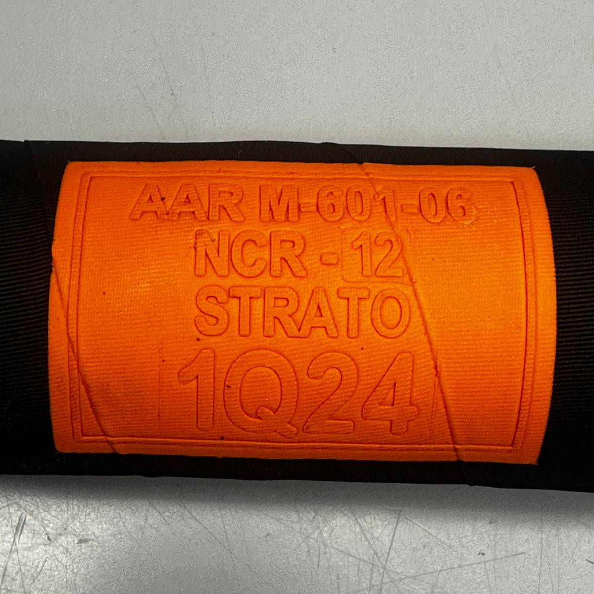 STRATO AAR M-601 Main Trainline Air Brake Hose Assembly w/ Std Gasket S6012422CW
