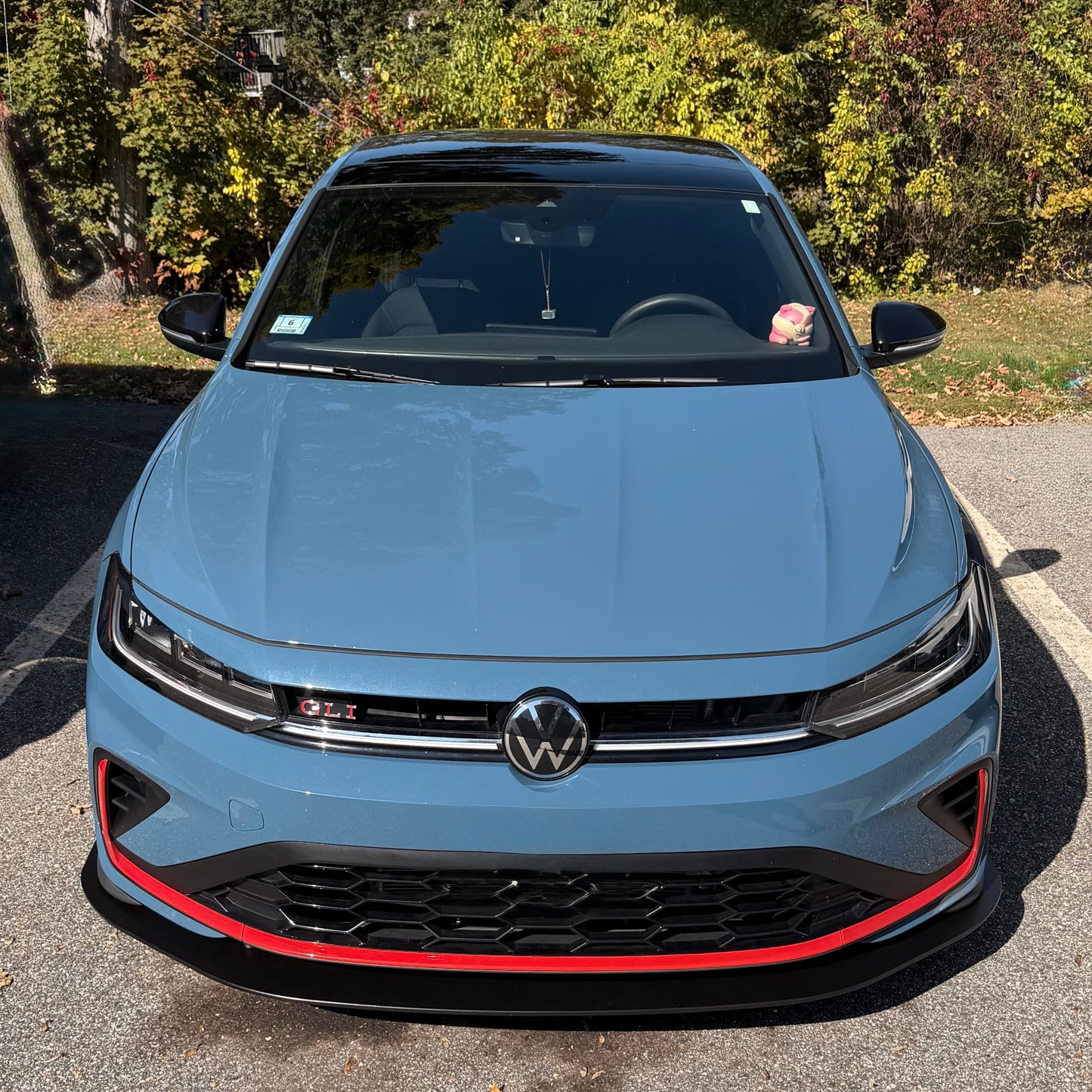 Front Lip for MK7/ MK7.5 / MK7.75 Jetta & GLI (2019-2025) includes facelift - bumper mounted splitter