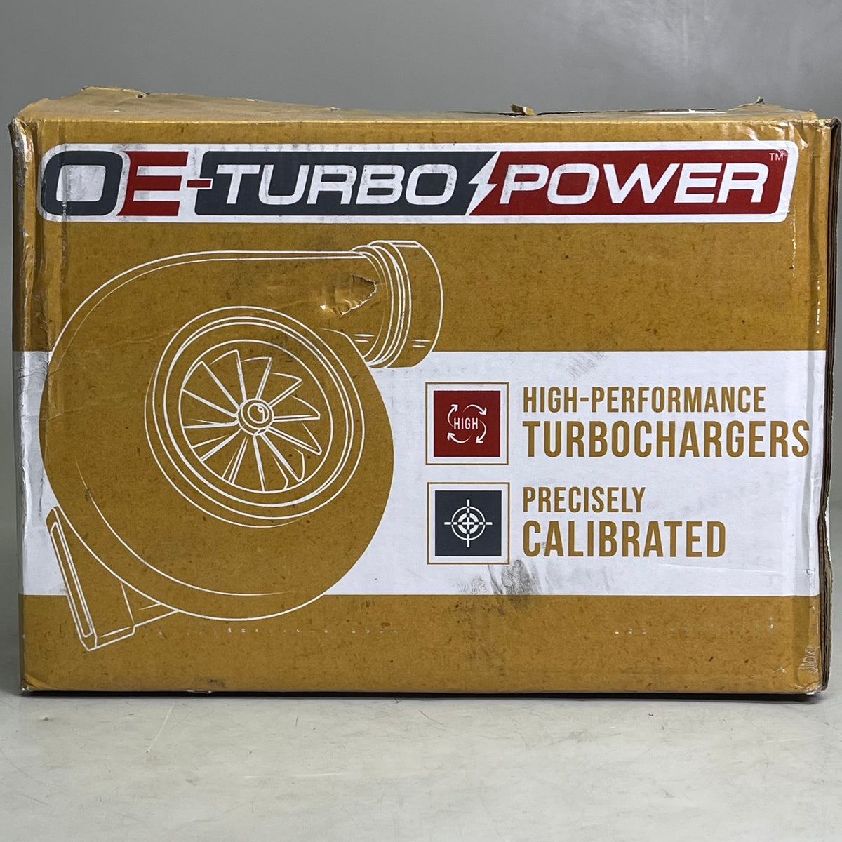 OE-TURBOPOWER Turbocharger For Ford F-250, 350, 450 Super Duty Steel D1004 Remanufactured