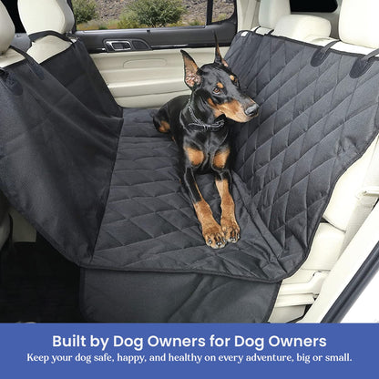 Dog Rear Seat Cover with Hammock - XL