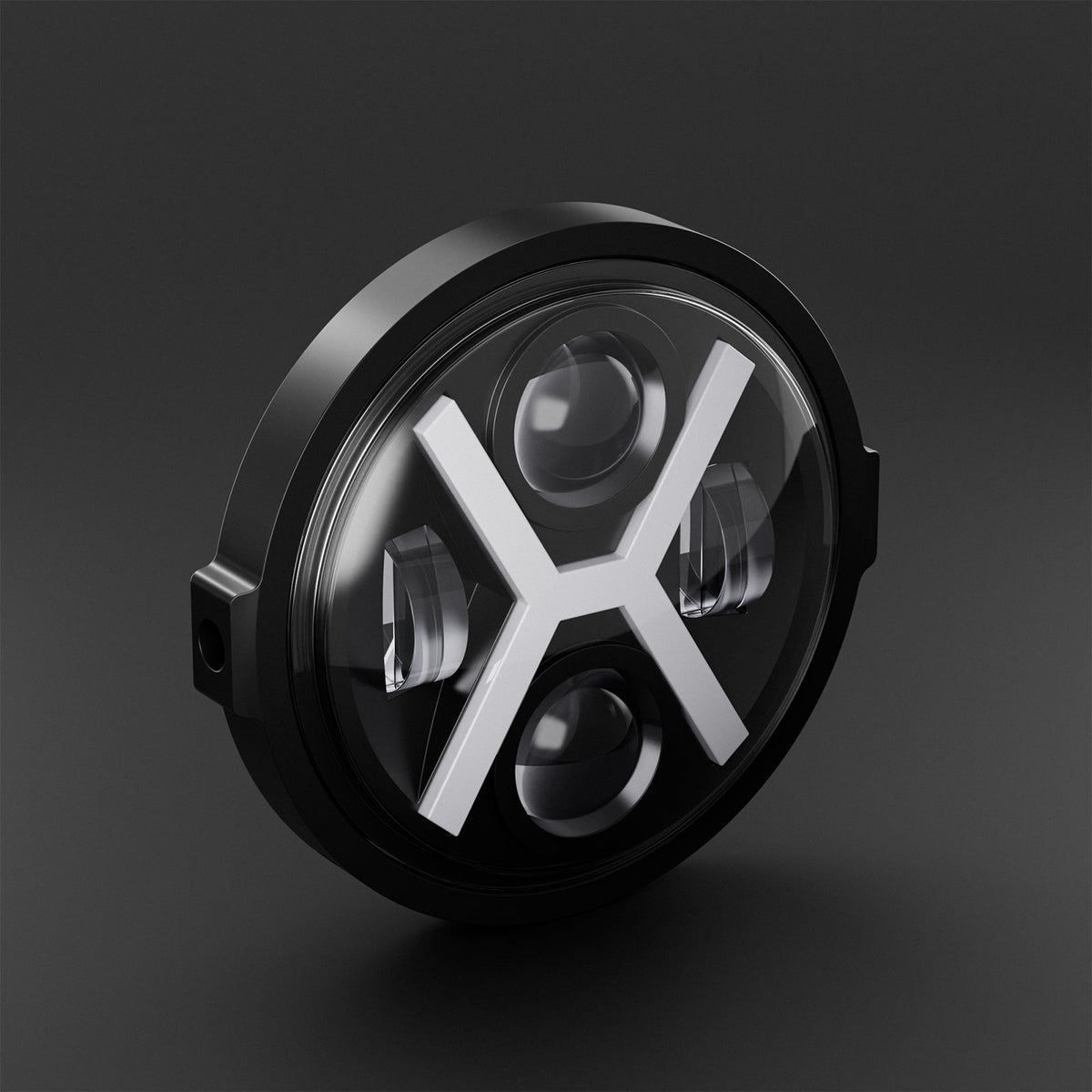 New X-Shaped LED Headlight Fits Super73 / E-Bikes