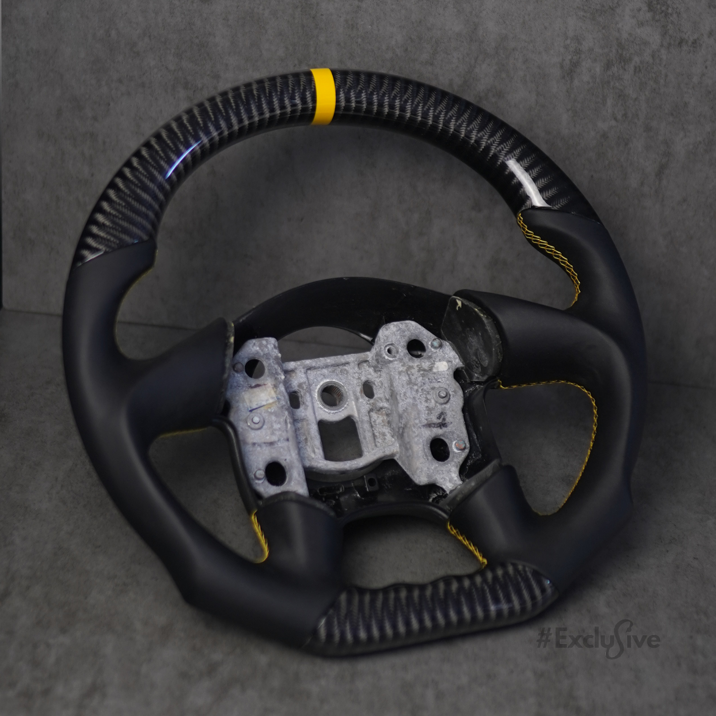 2005 Corvette 4 Spoke C6 Custom Steering Wheel by Exclusive Steering