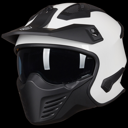 ILM Open Face Motorcycle 3/4 Half Helmet Model 726X
