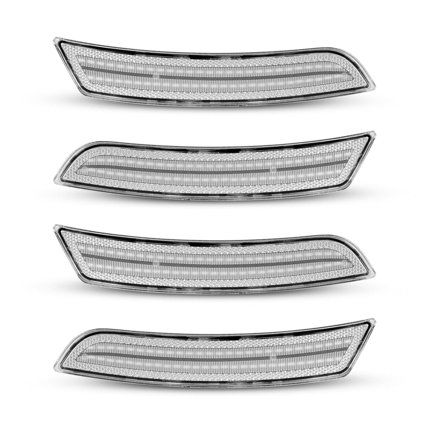 CAMARO 16-24 FRONT/REAR DYNAMIC CLEAR LED SIDE MARKERS