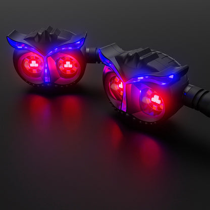 Owl-Shaped LED Turn Signal Lights for Super73 Electric Bikes