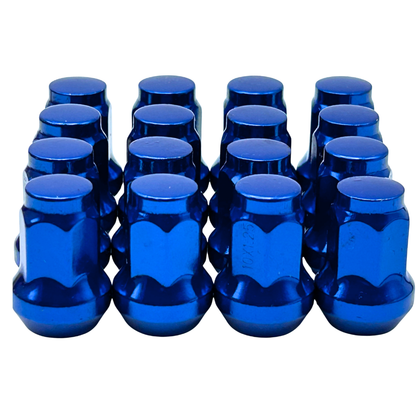 16 Pack M10x1.25 Closed End Tapered Colored ATV UTV Lug Nuts