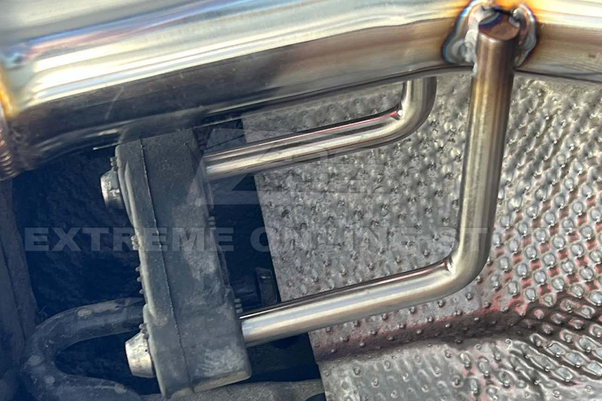 2018-2024 Toyota Camry Muffler Delete Axle Back Quad Tips Exhaust