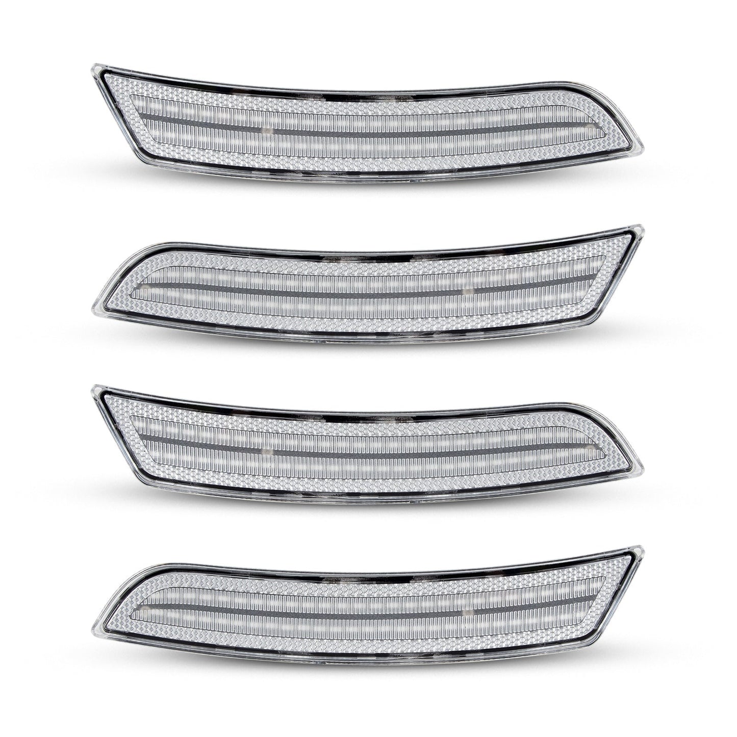 CAMARO 16-24 FRONT/REAR DYNAMIC CLEAR LED SIDE MARKERS