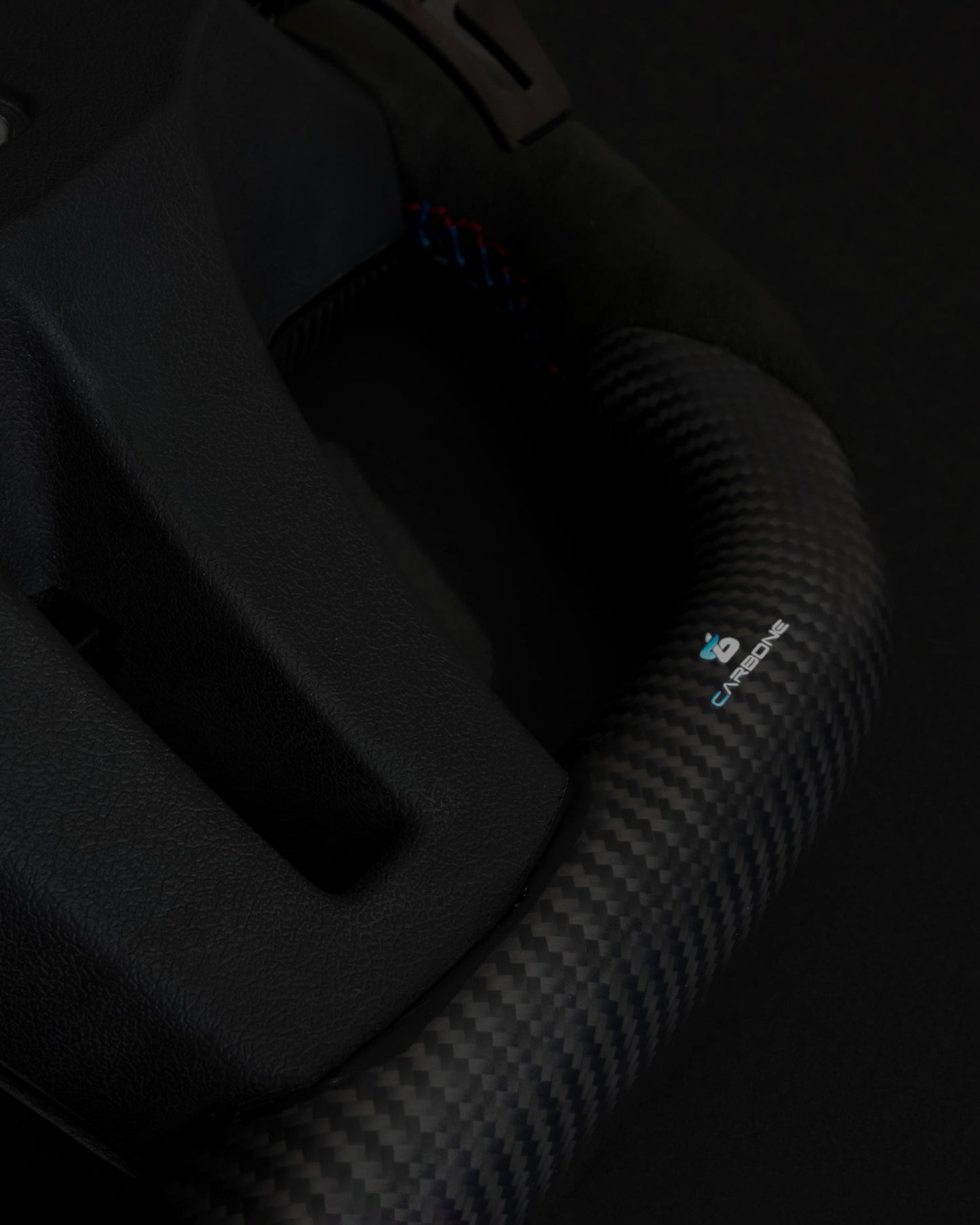 BMW Alcantara Flat Bottom Matte Carbon Fiber Steering Wheel for G Chassis- Carbone's Signature Design for G20 G30 G80 G82 M3 M4 M2 M340i
