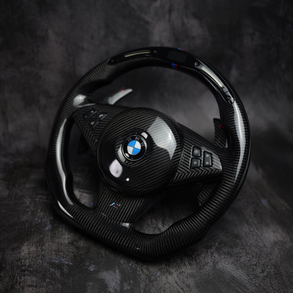 2006-2010 BMW 5 M5 6 M6 Series | E60 E63 E64 Custom Steering Wheel by Exclusive Steering