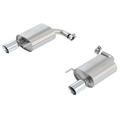 Ford Racing 15-23 Mustang 2.3L Ecoboost Touring Muffler Kit - Chrome Tips M-5230-M4TCA