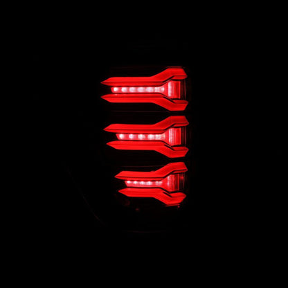 AlphaRex 21-22 Ford F150 LUXX LED Projector Tail Lights - Alpha-Black 653010 *Discontinued