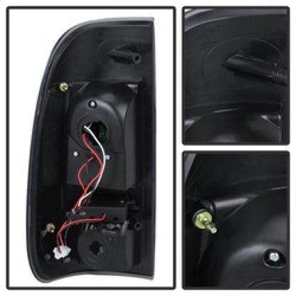 SPYDER Xtune Ford Super Duty 08-15 LED Tail Lights Black ALT-JH-FS08-LED-BK 9027680
