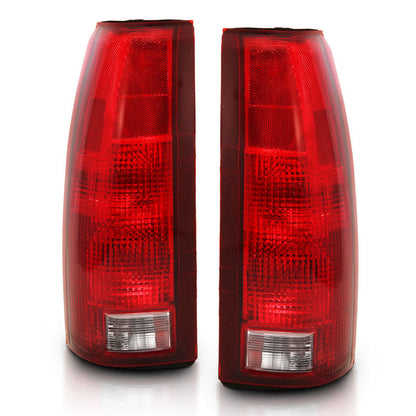 ANZO 1988-1999 Chevy C1500 Taillight Red/Clear Lens w/ Circuit Boardá(OE Replacement) 311300