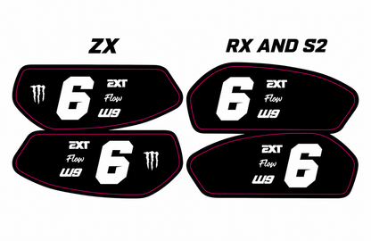 Super 73 Battery Decals