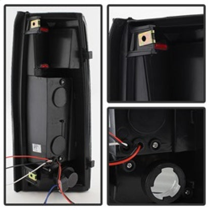 SPYDER Xtune Yukon Denali 99-00 LED Tail Lights Black Smoked ALT-JH-CCK88-LED-BKSM 9034459
