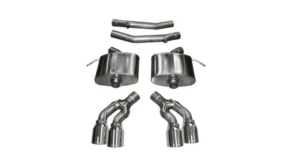 Corsa Performance 2016 Cadillac CTS V Sedan 6.2L V8 2.75in Polished Sport Axle-Back
