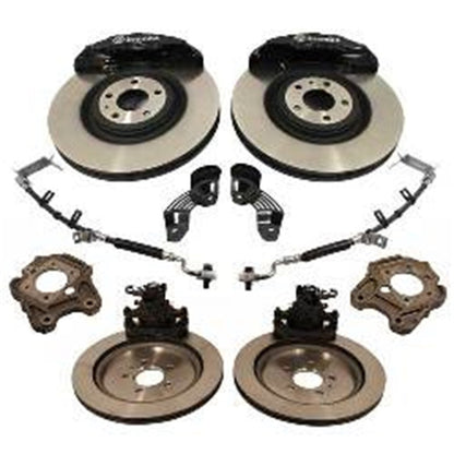 Ford Performance Parts Ford Racing 2005-2014 Mustang Six Piston 15-inch Brake Upgrade Kit