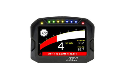 AEM CD-5LG Carbon Logging Digital Dash Display w/ Internal 10Hz GPS & Antenna