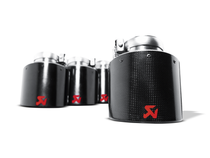 Akrapovic 06-13 Chevrolet Corvette ZO6/ZR1 (C6) Tail Pipe Set (Carbon 125 mm) TP-NIR35C