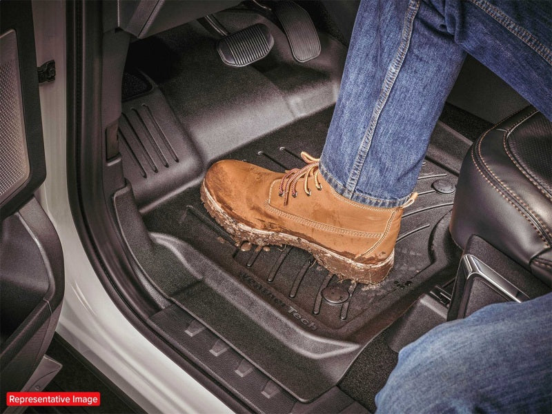 WeatherTech 17-25 Ford SuperDuty Regular Cab w/Vinyl Floors Front FloorLiner HP - Black